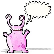 cartoon funny alien N3