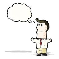 Cartoon Man Thinking N2