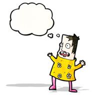 cartoon stressed out woman N2