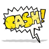 shout for cash cartoon