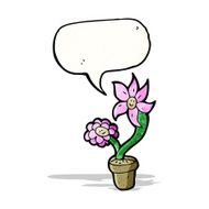 flower pot cartoon