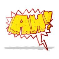 cartoon comic book ah!