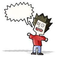 terrified man cartoon N2