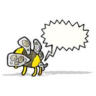 cartoon fat bee N2