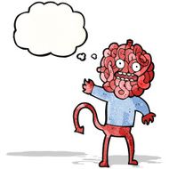 gross monster cartoon