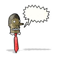 shouting man cartoon