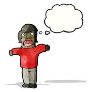 cartoon shocked man N18