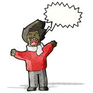cartoon shouting man N9