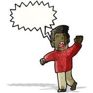 cartoon shouting man N10