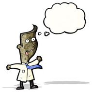 cartoon businessman with great idea N6