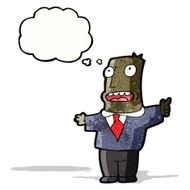 cartoon stressed man N8