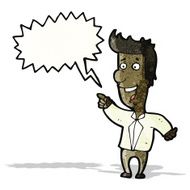 cartoon man pointing and laughing N4