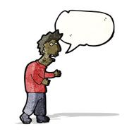 cartoon stressed man N9