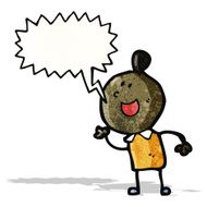 cartoon shouting man N13