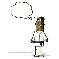 cartoon karate expert N2