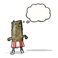 cartoon man in boxer shorts N4