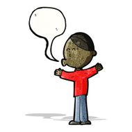 cartoon whistling man N3