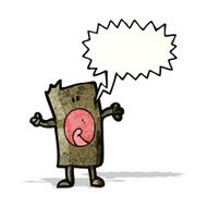 cartoon block head N3