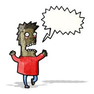 cartoon terrified man N30