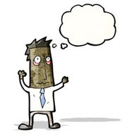 cartoon stressed businessman N4