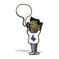 cartoon man in number four shirt N2