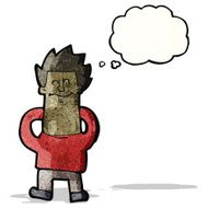 cartoon relaxed man N3