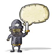 Cartoon Pirate Captain N18