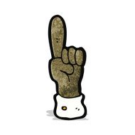 pointing hand cartoon N8