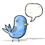 cartoon singing bird N6