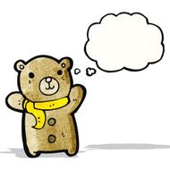 cute teddy bear cartoon