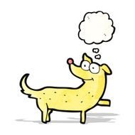 happy cartoon dog N2