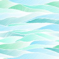 Seamless hand drawn gradient blue background