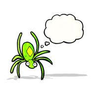 spooky spider cartoon