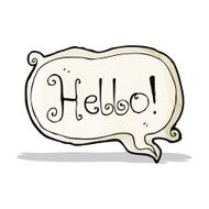 cartoon hello symbol N2