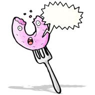 cartoon talking donut N2