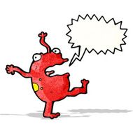 cartoon dancing frog
