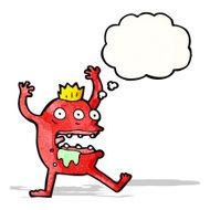 crazy cartoon monster N2