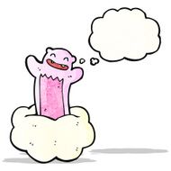 cartoon bear on cloud N3