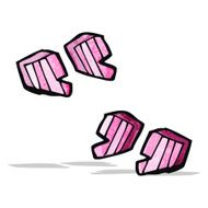 quotation marks cartoon