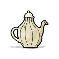 Cartoon Teapot N16