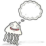 Cartoon Jellyfish N35
