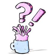 cartoon jellyfish in cup