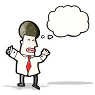 Cartoon Businessman N30