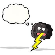 Cartoon Thundercloud N10