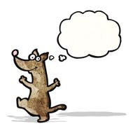 cartoon dancing dog N6