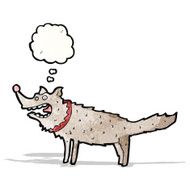 Cartoon Wolf N56