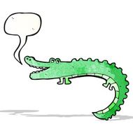 Cartoon Crocodile N30