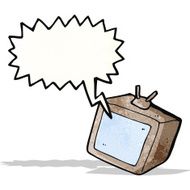 cartoon television set N3