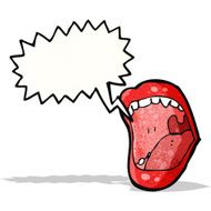 shouting mouth cartoon N2