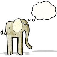 funny cartoon elephant N4